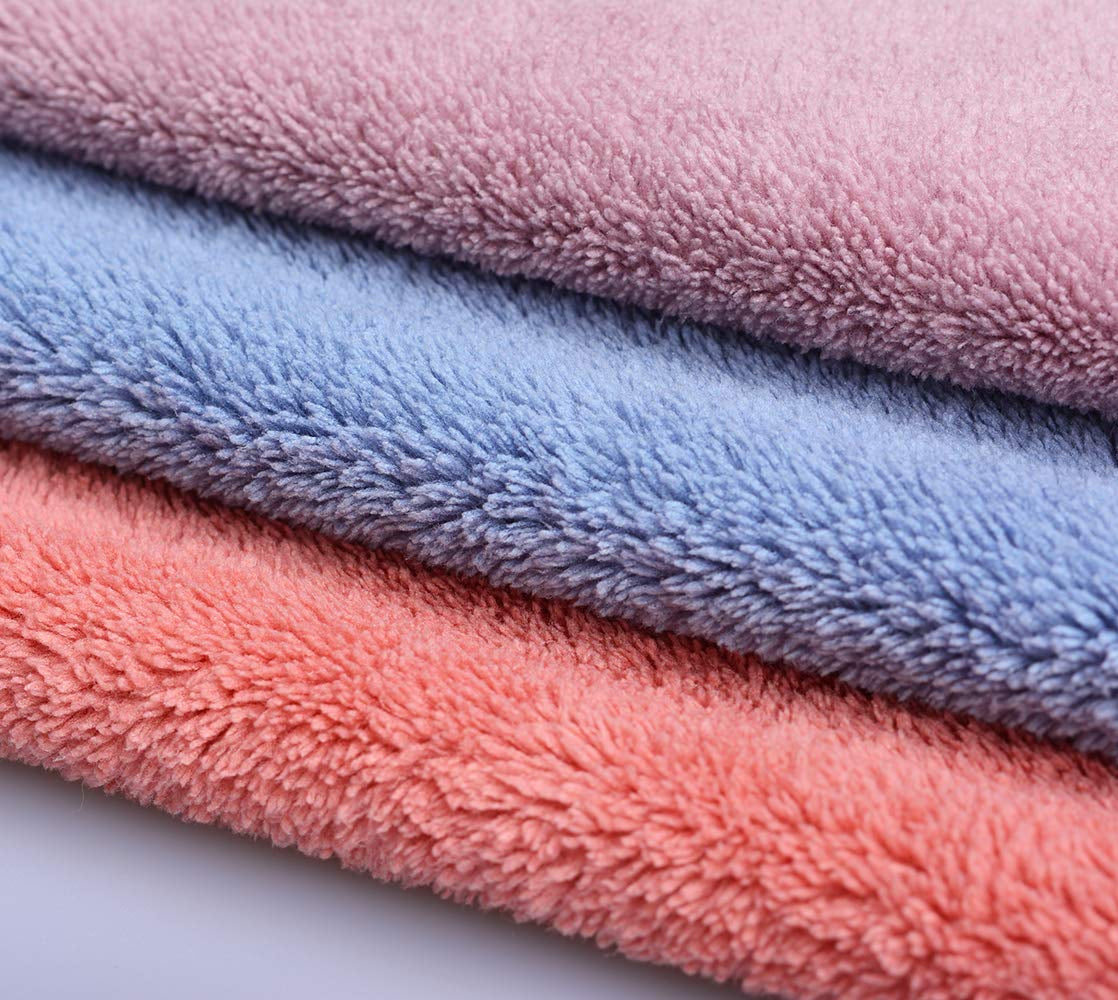Face Makeup Remover Clot Wash Towels Facial Cleaning Wipes Reusable Soft for Sensitive Skin Erase Mascara, Eyeliner, Foundation Lipstick 12 Inch X 12 Inch
